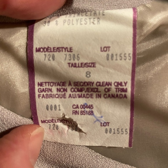 Vintage Gray Skirt - Picture 4 of 4